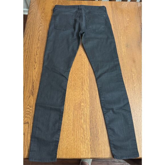 7FAM - 7 For All Mankind size 28 Black the Skinny Jeans - Picture 4 of 9